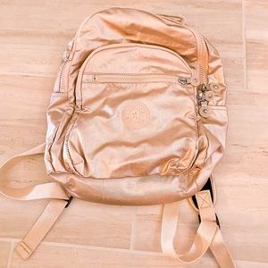 Kipling SEOUL SMALL Metallic Tablet Backpack